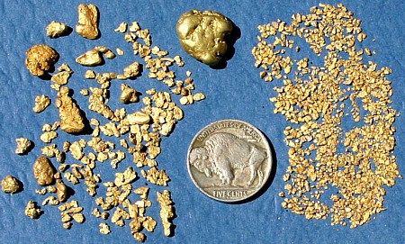 pyrite vs gold flakes