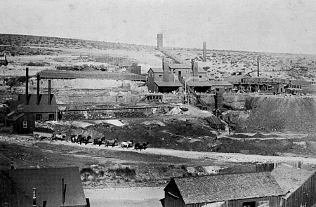 Historic Eureka Nevada Smelter
