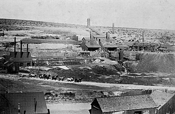 Old Eureka Nevada smelter