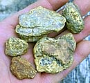 8 ounces of large Alaska gold nuggets