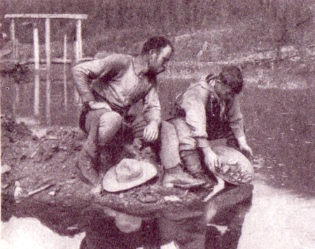 Gold Panning in the Klondike