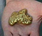 Large 7.5 ounce California gold nugget