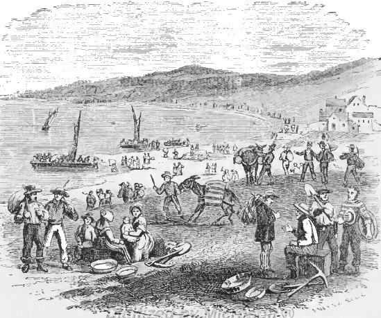 california gold rush miners. The California Gold Rush As