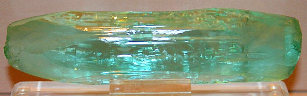 Green Aquamarine Crystal, Brazil
