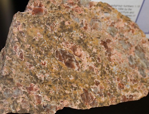 Bastnaesite ore from Mountain Pass, California 