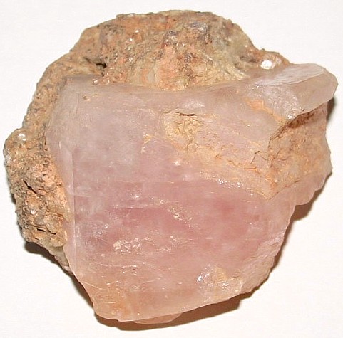Pala, San Diego, Co. morganite crystal