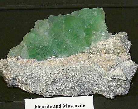 green Fluorite Crystals