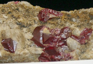 cinnabar crystals
