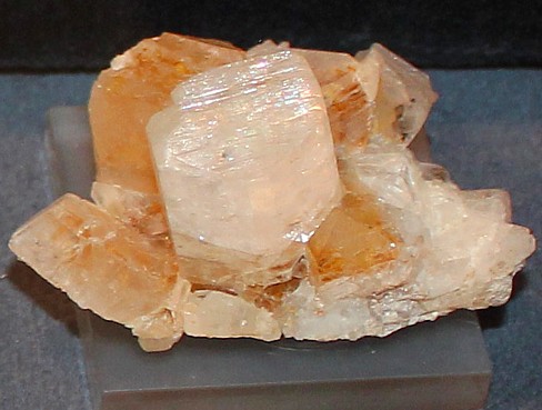 Orthoclase crystals, close up