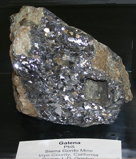 Aggregate of Galena Crystals