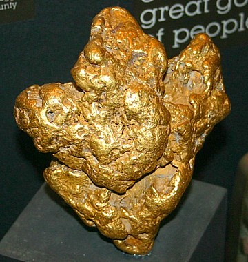Mojave Nugget from Randsburg, stringer area
