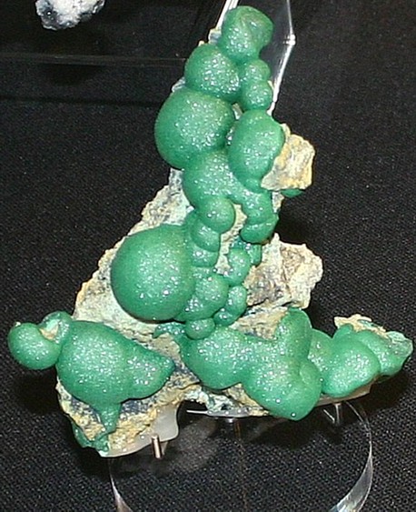 botryoidal malachite