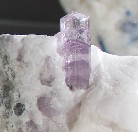 Purple Scapolite crystal specimen
