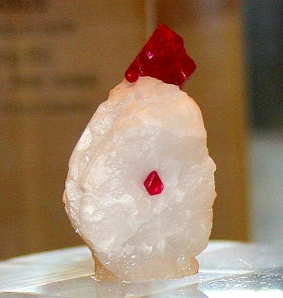 Red Spinel crystals