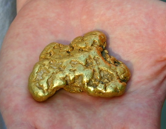 7.5 ounce Gold Nugget, Sierra County, California