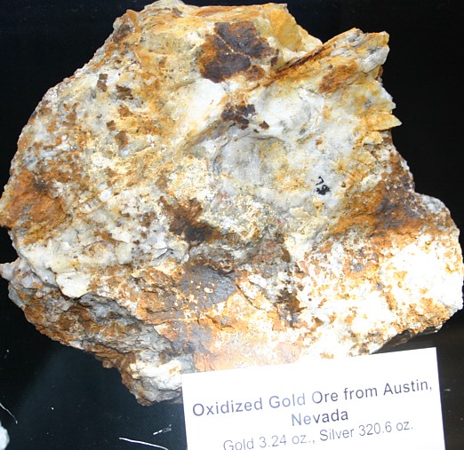 Austin, Nevada silver and gold ore