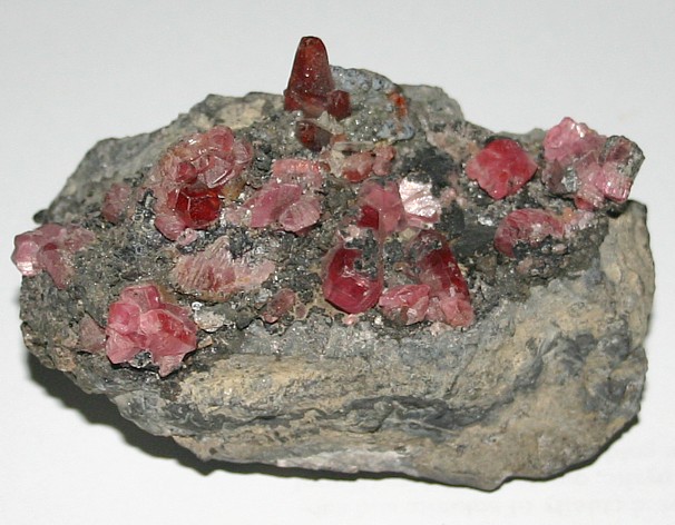 Peruvian silver ore with Rhodochrosite