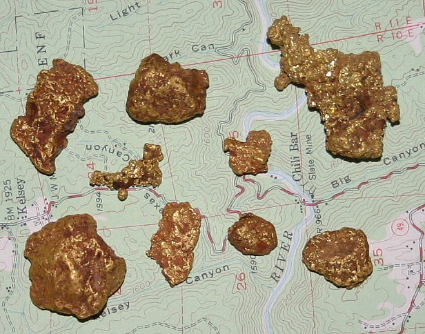 Residual Hillside Gold Nuggets