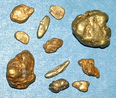 Rocks With Gold