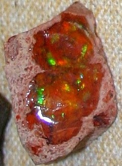precious mexican fire opal